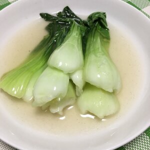 手早く簡単『青梗菜の炒め物』